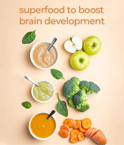 Superfoods for store baby brain development