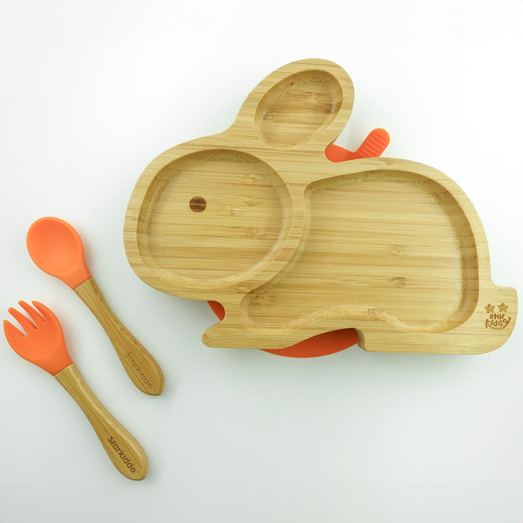 Cute Rabbit Shaped Suction Plates