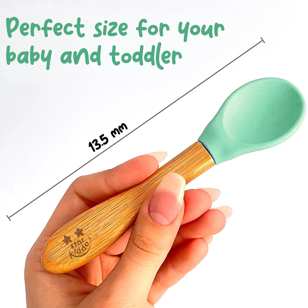 Healthy Eating Silicone Spoons