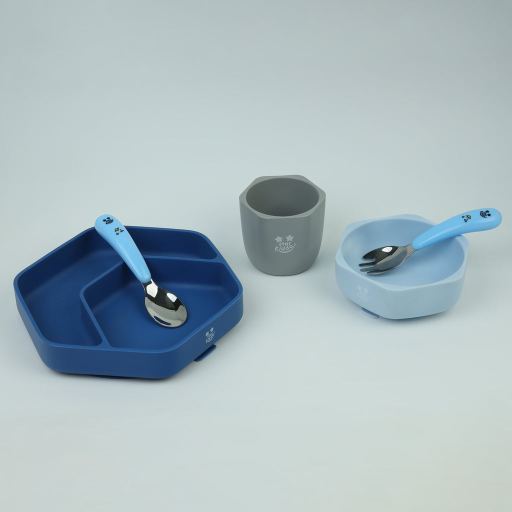 Silicone Plates, Bowls, Cups and Spoons