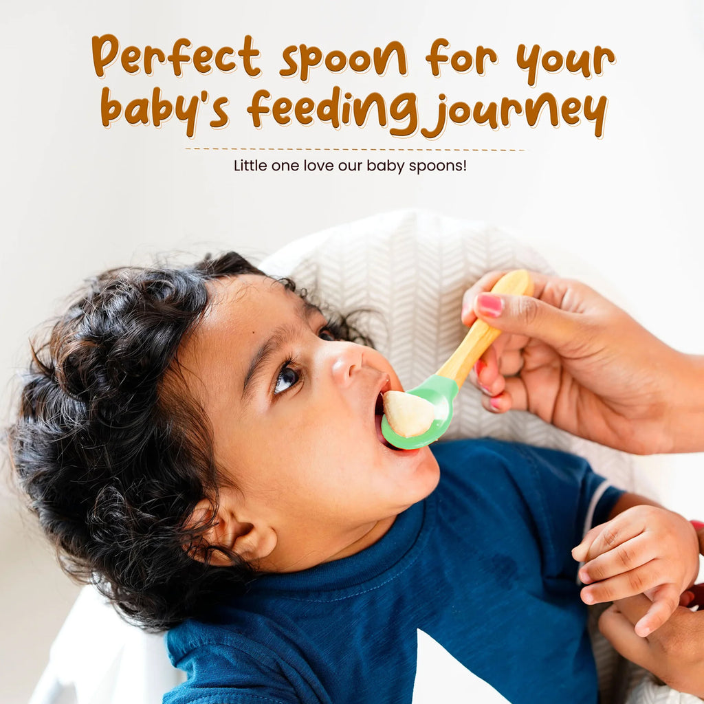 Baby Feeding Silicone Spoon