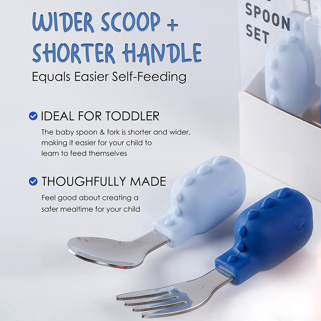 best baby feeding spoon and fork