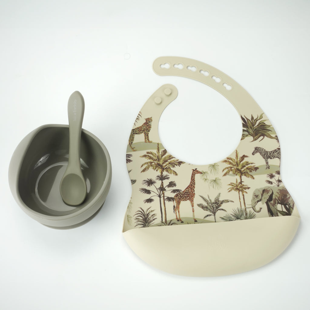 Led Weaning Bowls & Bibs for Newborns