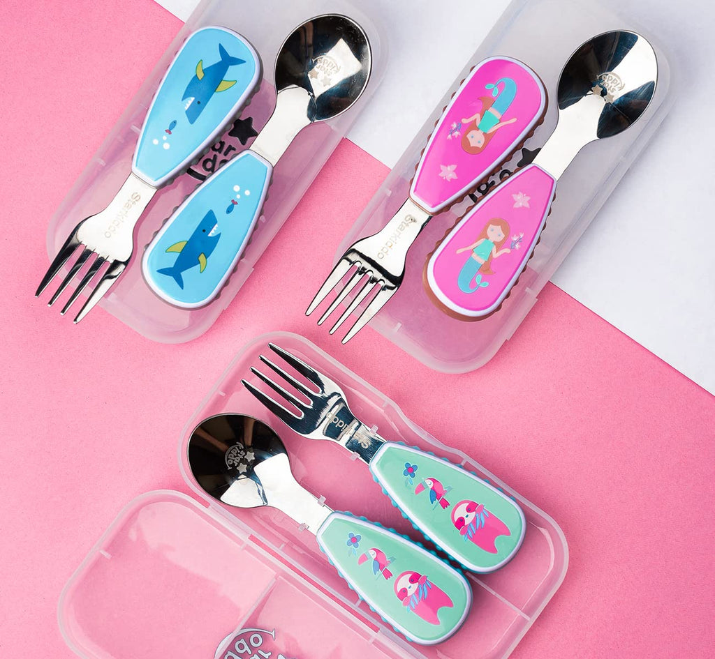 Cute Spoon and Fork