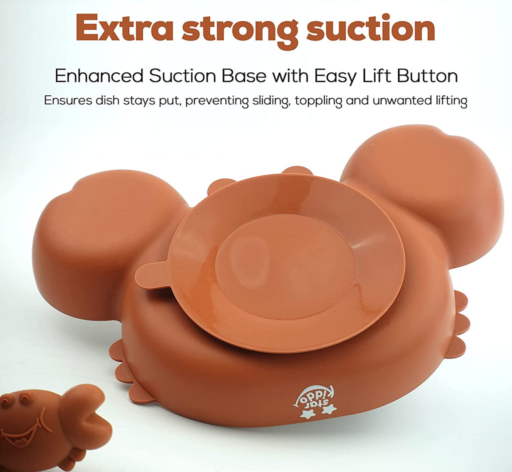 Baby Silicone Suction Plate