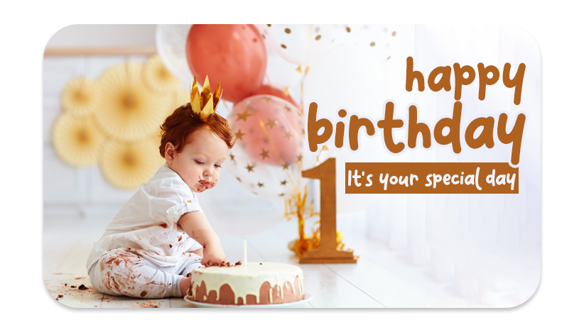 Baby's 1st Happy Birthday Gifts - StarKiddo