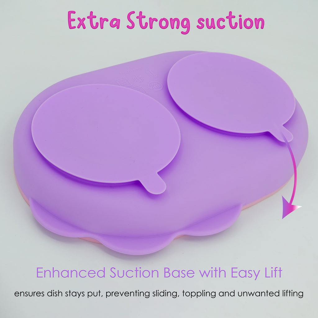 silicone plates and bowls